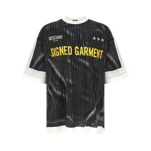 Moschino Men's Trompe-Lœil Print T-Shirt